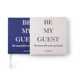 Gästebuch grau/blau